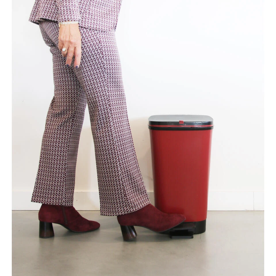 Kis Chic Bin Pedaalemmer - 30L - Paprika 5 Kis Chic Bin Pedaalemmer - 30L - Paprika - Afbeelding 3