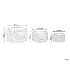 Beliani Mand KAHU - Natuurlijk Jute -Opslag Meubelwinkel 3a498ad56048460a8901406b7b0f915b