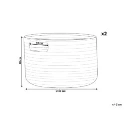 Beliani Mand CHINIOT - Beige Katoen 8 Beliani Mand CHINIOT - Beige Katoen -Opslag Meubelwinkel 3dd1787182184c0f9cd0a38aac9fc9d1 3