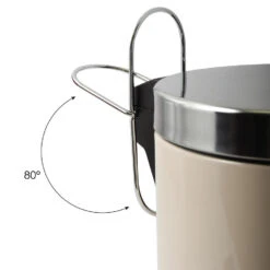 MSV Badkamer/toilet Pedaalemmer - Beige - 3 Liter - 17 X 25 Cm 9 MSV Badkamer/toilet Pedaalemmer - Beige - 3 Liter - 17 X 25 Cm -Opslag Meubelwinkel 3fe8d57138bb487aaa67212f1d113a75