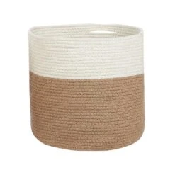 Beliani Mand ARDESEN - Beige Katoen -Opslag Meubelwinkel 44a0a9f6dfb74a49bea0be9de33cb018