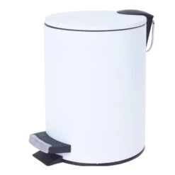 Storage Solutions Prullenbak - Wit - Metaal - 3L - 24 X 17 Cm -Opslag Meubelwinkel 48e566d3682c4054af2a053e6ee8f490