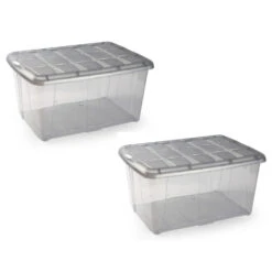 Forte Plastics Organizer - Met Deksel - 60 L - 63 Cm 6 Forte Plastics Organizer - Met Deksel - 60 L - 63 Cm -Opslag Meubelwinkel 4a6d696bc371430f9657f85efe9b2643