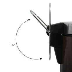 MSV Badkamer/toilet Pedaalemmer - Donkerbruin - 3 Liter - 17 X 25 Cm 9 MSV Badkamer/toilet Pedaalemmer - Donkerbruin - 3 Liter - 17 X 25 Cm -Opslag Meubelwinkel 5662e4175a1742f6a464255a7737f723