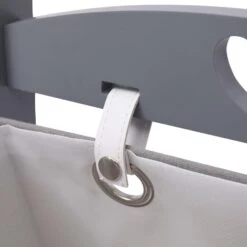 VidaXL Mandenrek 2-laags 35x35x72 Cm Hout Donkergrijs -Opslag Meubelwinkel 57ccc6969d0f4162a066ddf3f28ff23b