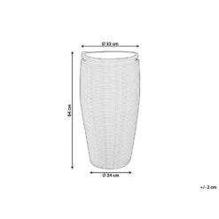 Beliani Mand ARRAH - Zwart Katoen -Opslag Meubelwinkel 62580df67c7c48b1a4b60e32bcd2bf60