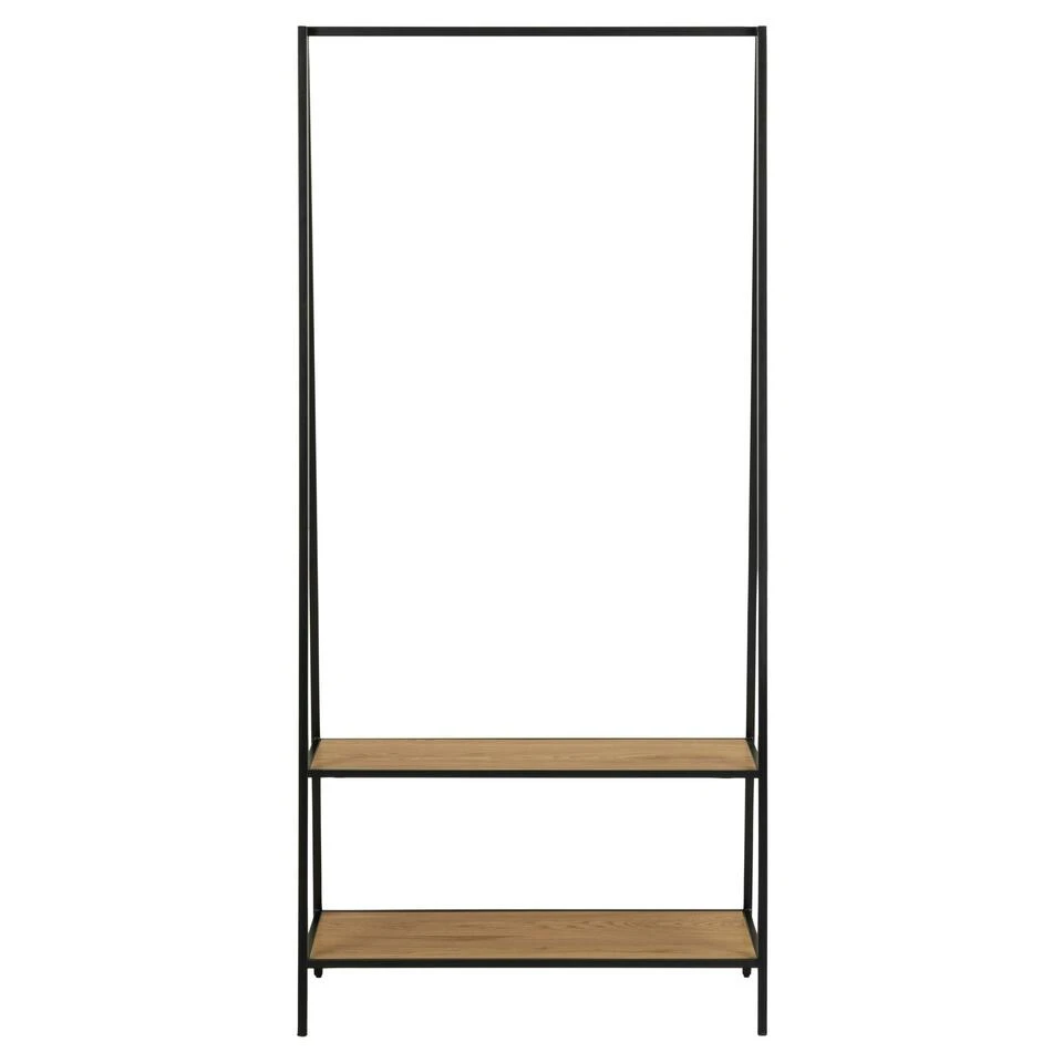 Sohome Kledingrek Joannie - Eiken En Metaal - 165 X 77cm 4 Sohome Kledingrek Joannie - Eiken En Metaal - 165 X 77cm - Afbeelding 2