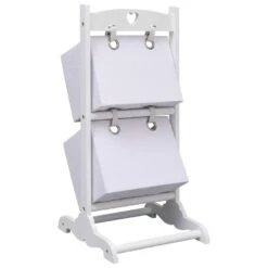 VidaXL Mandenrek 2-laags 35x35x72 Cm Hout Wit 8 VidaXL Mandenrek 2-laags 35x35x72 Cm Hout Wit -Opslag Meubelwinkel 6f8c13d4437544448aa4a47320ac81c4