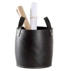 Mand Ruben - Zwart - 30xØ30 Cm -Opslag Meubelwinkel 70501311 0140