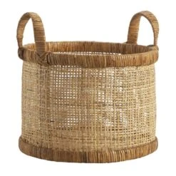 Mand Pomme - Naturel/bruin - Rotan - 20xø27 Cm