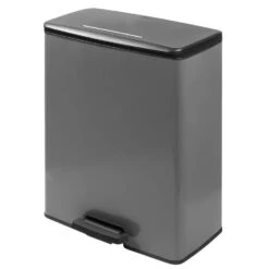 Pedaalemmer Deco Bin - Grijs - 65 Liter -Opslag Meubelwinkel 70601182 0300