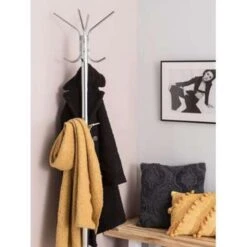 Beliani Kledingstandaard CLAXTON - Zilver Rvs 8 Beliani Kledingstandaard CLAXTON - Zilver Rvs -Opslag Meubelwinkel 77b0f10111ce4462a68e997c3f4b6f51