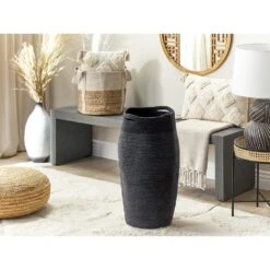 Beliani Mand ARRAH - Zwart Katoen -Opslag Meubelwinkel 87b887093aa3406ba38105c92b4a92d1