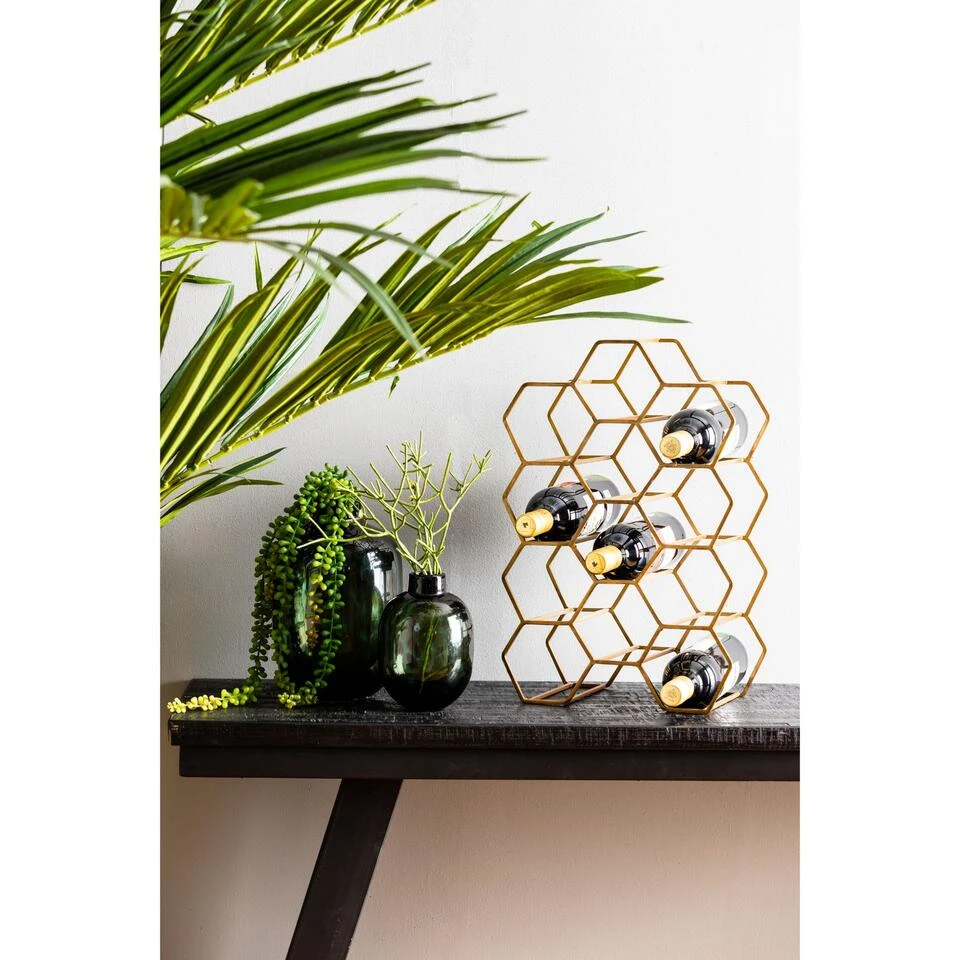 Wijnrek Salbris - Antiek Brons - 12 Flessen 4 Wijnrek Salbris - Antiek Brons - 12 Flessen - Afbeelding 2