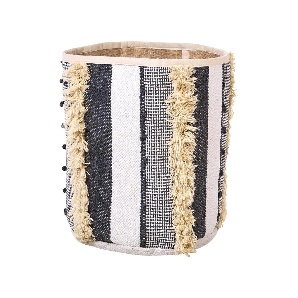 Beliani Mand KOTKAI - Beige Katoen 5 Beliani Mand KOTKAI - Beige Katoen - Afbeelding 3