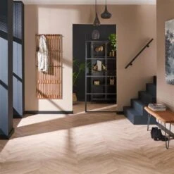 Hoyz - Kapstokrek Tweak - 14 Haken - Mangohout - Zandkleur -Opslag Meubelwinkel 91e83090d1e342ba8108bd897b9a4538