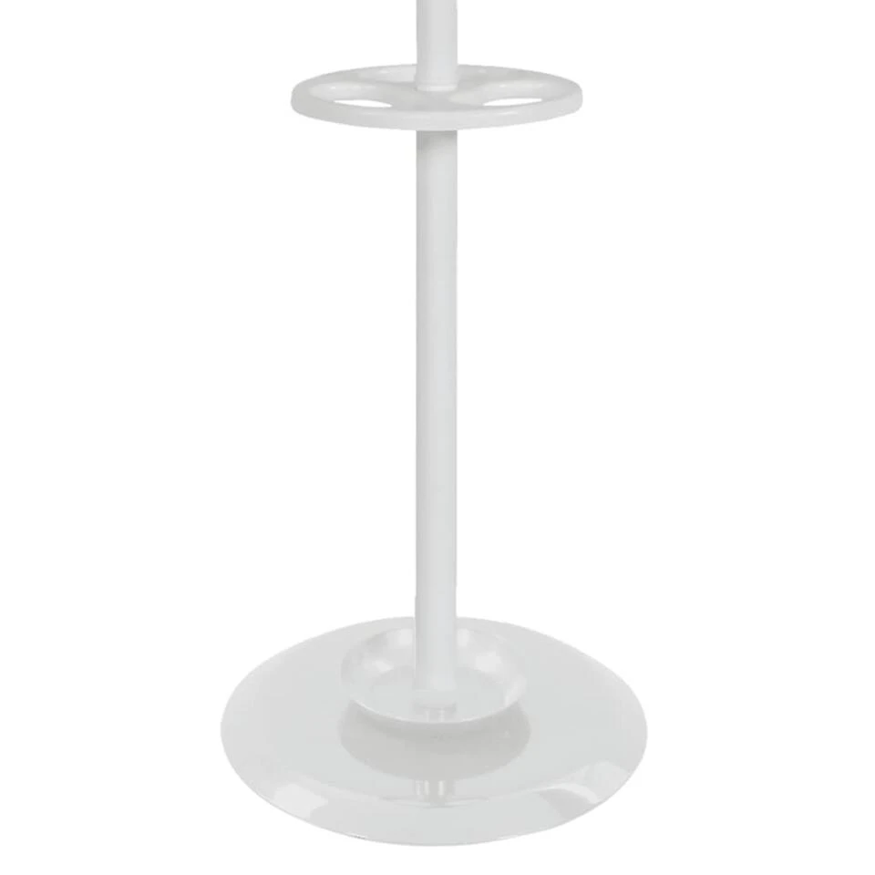 V-Part Kapstok Staand Met 8 Haken Porcelain 178 Cm Wit 5 V-Part Kapstok Staand Met 8 Haken Porcelain 178 Cm Wit - Afbeelding 3