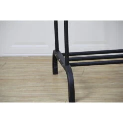 O'DADDY® Kledingrek Metaal - Dubbele Buis Tot 25 Kg - 110x54x150 - Zw -Opslag Meubelwinkel 9e1958e3cfec4c86b7189419d68a5505