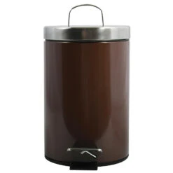 MSV Badkamer/toilet Pedaalemmer - Donkerbruin - 3 Liter - 17 X 25 Cm 7 MSV Badkamer/toilet Pedaalemmer - Donkerbruin - 3 Liter - 17 X 25 Cm -Opslag Meubelwinkel a54e9b087cac4a228dbfb3e672dbe33c