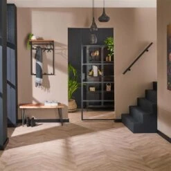 Hoyz - Kapstok Custom - 2x4 Haken - Acacia Naturel -Opslag Meubelwinkel afede6121bdc40aead1d526b2a0c1904