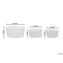 Beliani Mand TAJORI - Natuurlijk Jute -Opslag Meubelwinkel b0246349c6c3432f81626cbc0df109f6