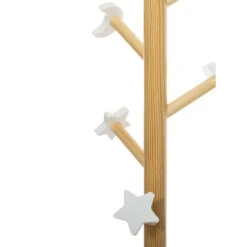 Atmosphera Kapstok - Beige/wit - MDF Hout - 5 Haaks - 35 X 135 Cm -Opslag Meubelwinkel b7c77aa62d8b43948d24146b3865eada