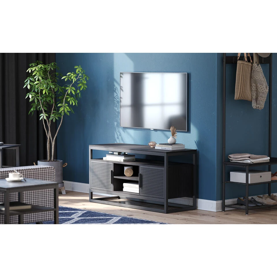 O'DADDY® Kapstok Staand - Schoenenrek - 9 Haken - 70x32x175 - Darkgrey 4 O'DADDY® Kapstok Staand - Schoenenrek - 9 Haken - 70x32x175 - Darkgrey - Afbeelding 2