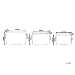 Beliani Mand DARQAB - Beige Polyester -Opslag Meubelwinkel db8fd67750124a7abc62b35f59c25119 2