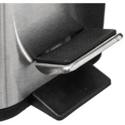 5Five - Prullenbak/pedaalemmer Zilver Rvs Metaal 5 Liter - 14x29x30 Cm -Opslag Meubelwinkel f25a1bd62a4b4d52a41b6acdd8169064